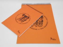 Skicák Slon se spirálou - Skicák A2