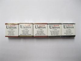 Umton  Akvarelové barvy Umton - hnědé odstíny - 2348 - Van Dyckova hněď 2,6ml