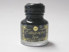 Kaligrafický inkoust černý