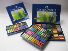 Faber-Castell  Pastel prašný Faber-Castell mini - Prašný pastel 24ks