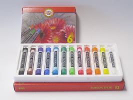 Pastel prašný školní - Pastel prašný 12ks