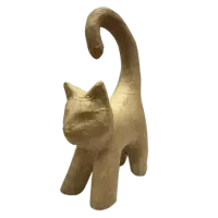 Kočka z papírové hmoty - velký