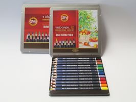 Pastelky Triocolor umělecké - Triocolor 12ks